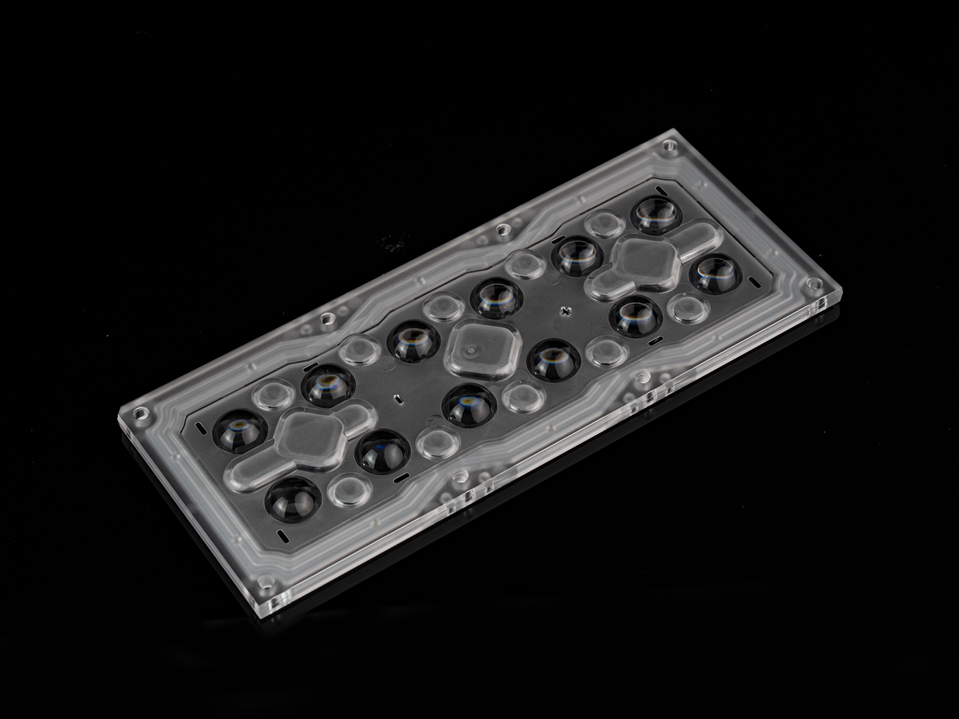 2x6 lens 60° 5050 LED for High Bay lighting