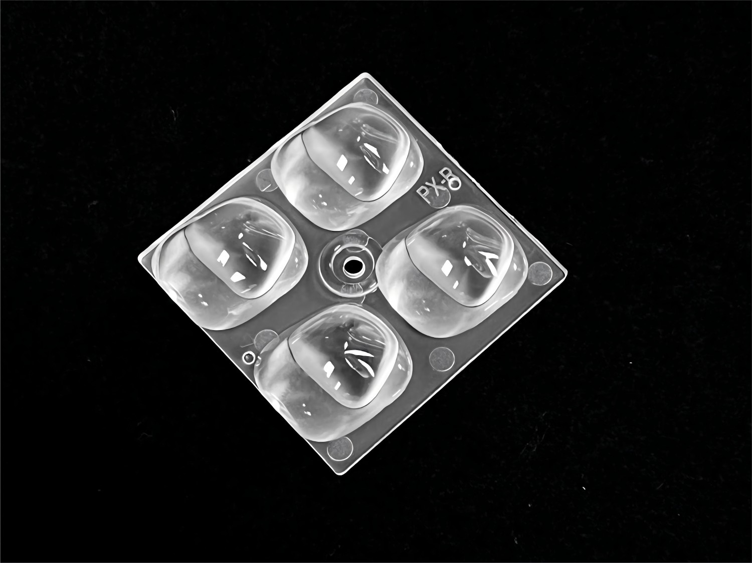2x2 Asymmetric beam pedestrian crossings for right side traffic