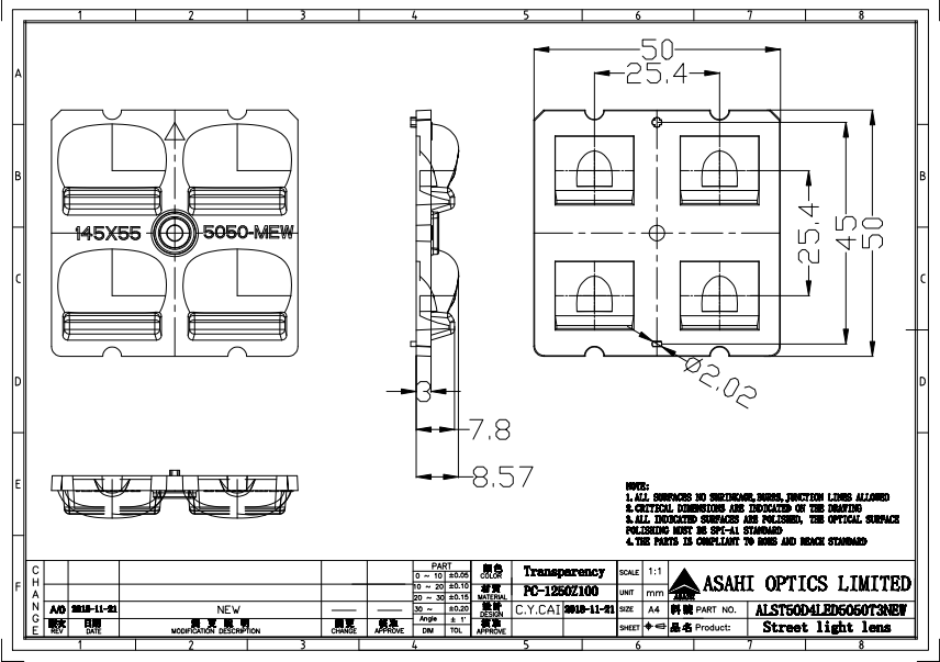 ALST50D4LED5050MEW drawing 746