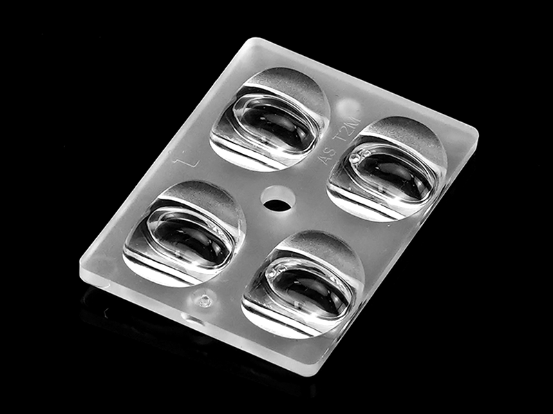 50x43mm 2x2 PC High Quality Streetlight Cutoff Optics Lens