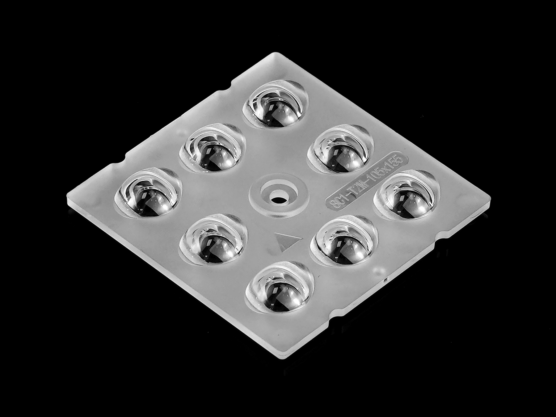 8LEDs lens TYPEII Medium 5050 LED for street light