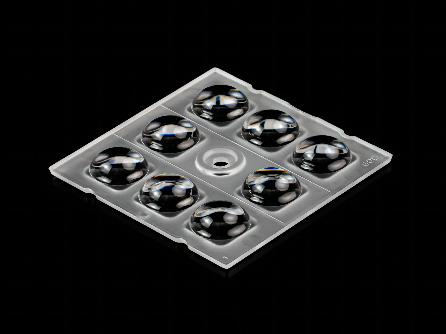 8LEDs Lens for High bay lighting 60°