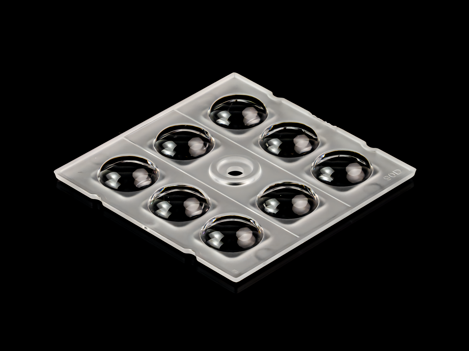 8LEDs Lens for High bay lighting 90°