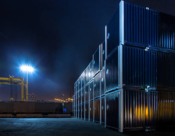 Cargo yard lighting