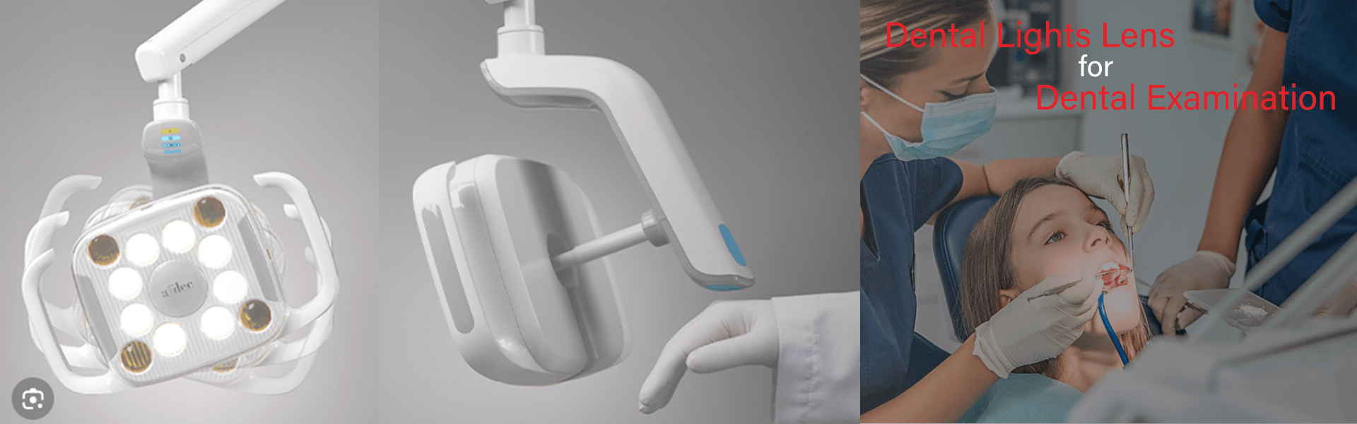 Dental lights optics   application