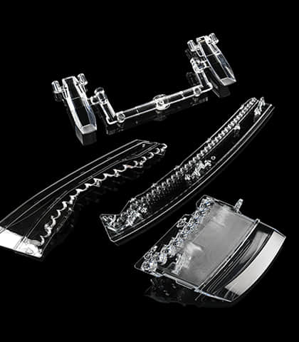 Automotive Signal Optical Lenses and Turn Signal Indicators