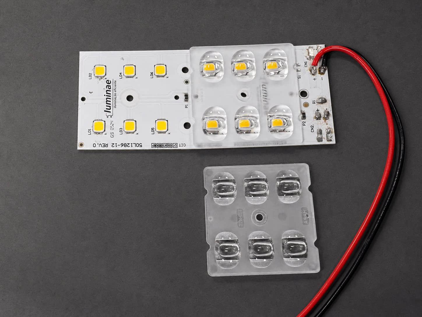 PCB layout review for LED lens manufacturing