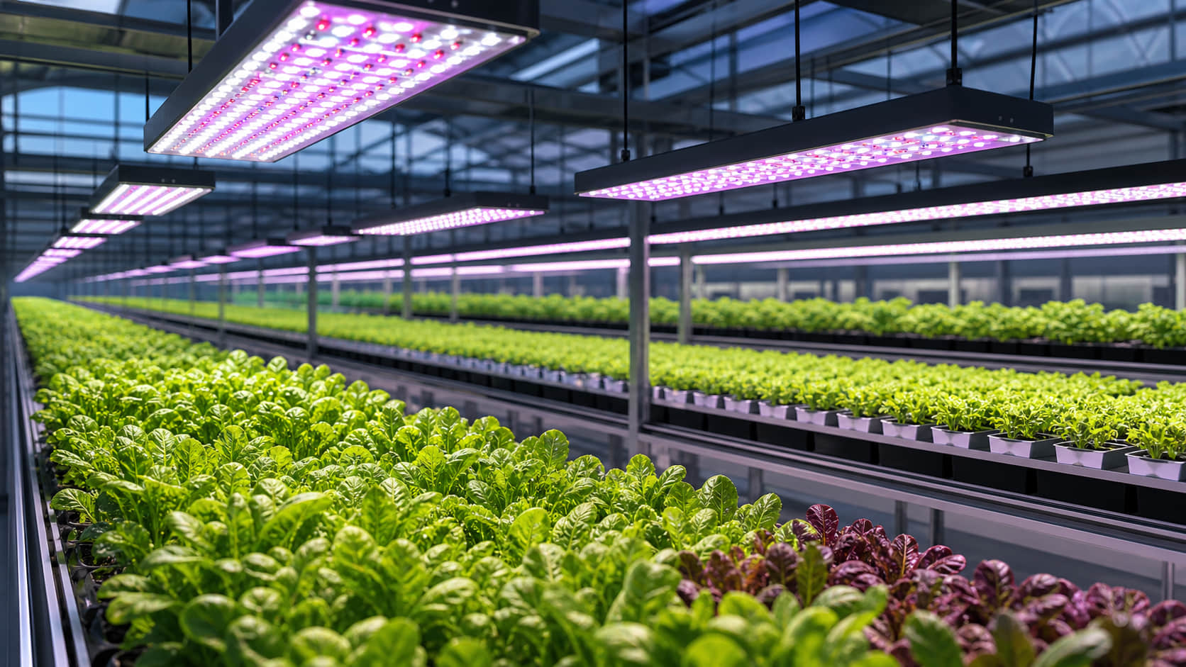 Custom plant growth LED lens design