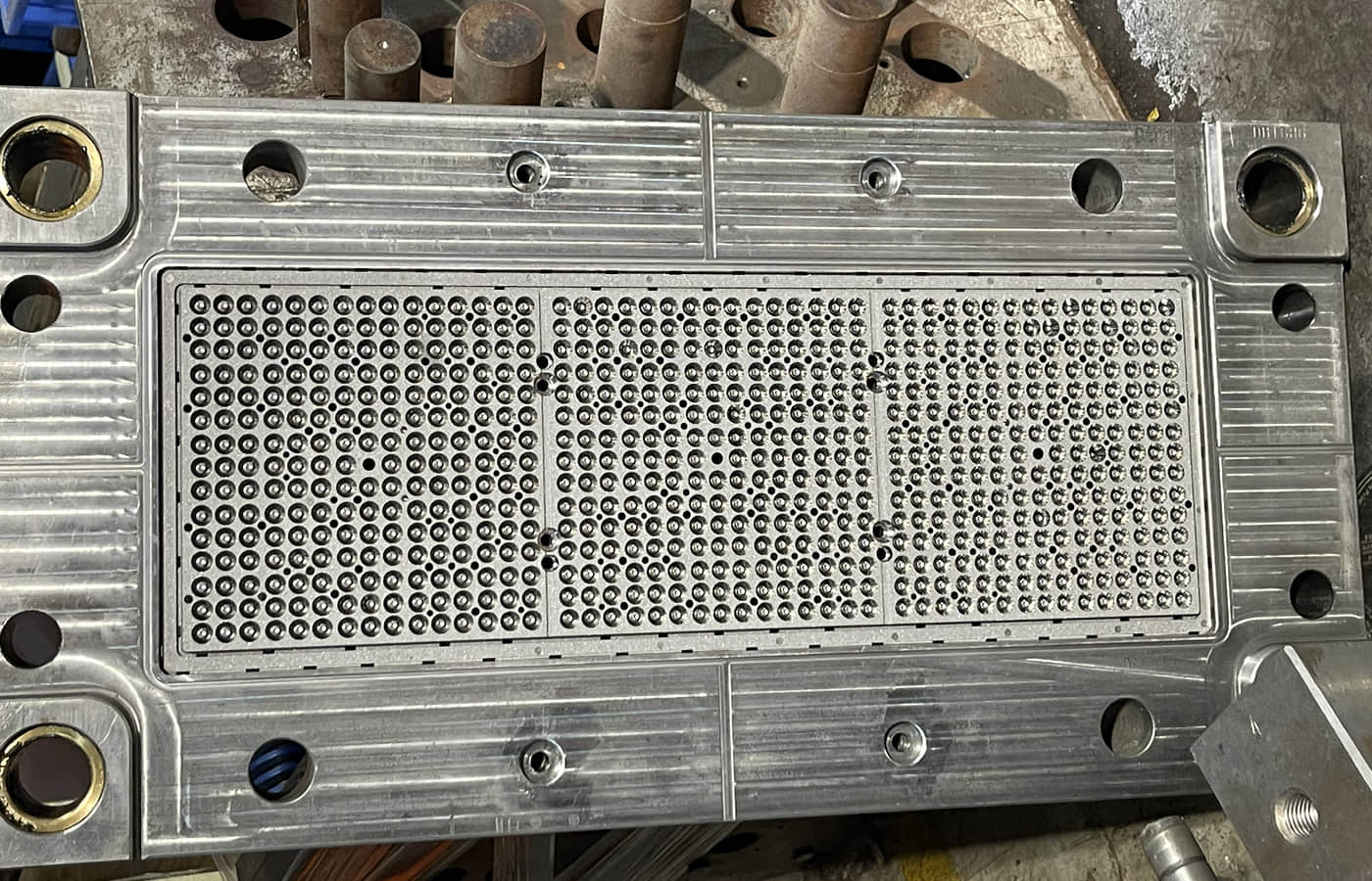 Large-format LED lens mold for 72LED 84LED 120LED and 168LED arrays