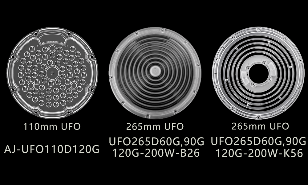 110mm & 265mm ufo lens