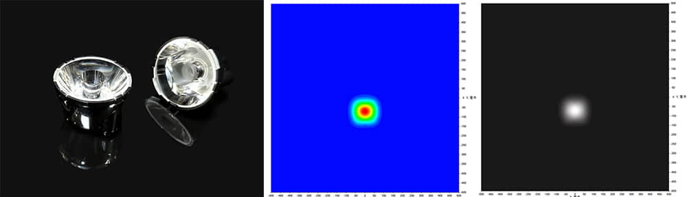 37.8mm 5° surgical light lens Optics