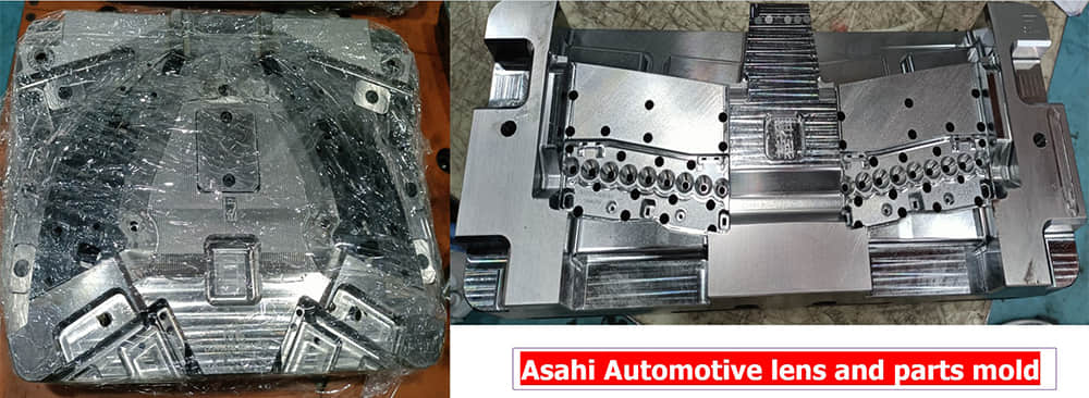 Asahi Automotive lens and parts mold