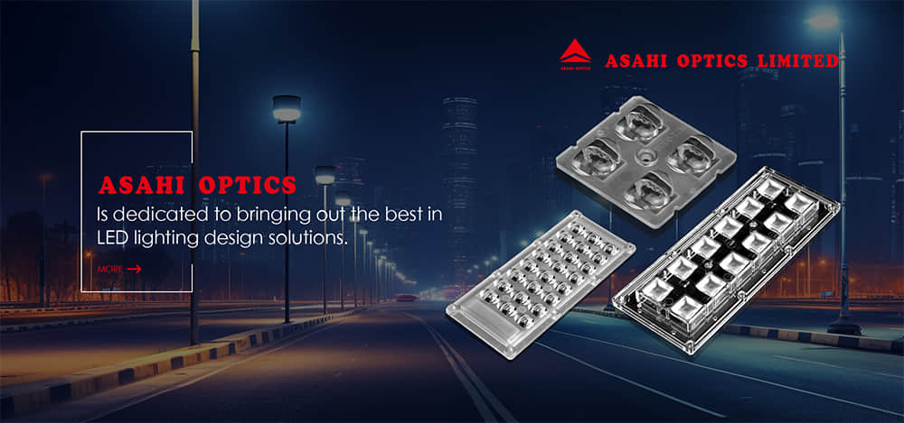 Asahi lens designed for street lighting