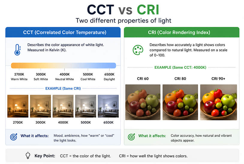 CCT vs CRI