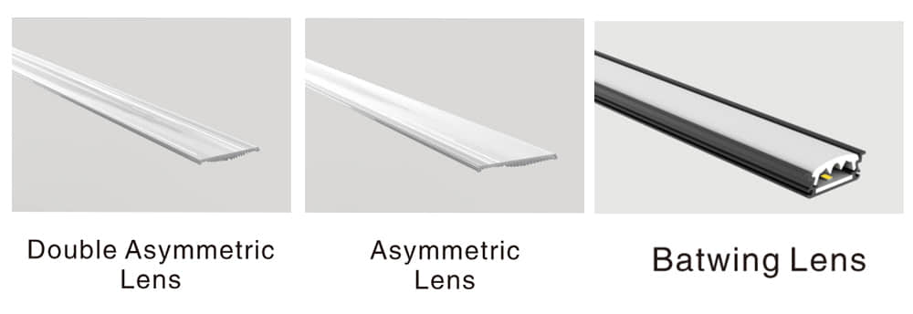 Extrusion Lens Precision Light Distribution