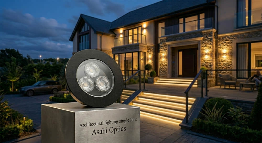 Seamless integration with step and brick lights