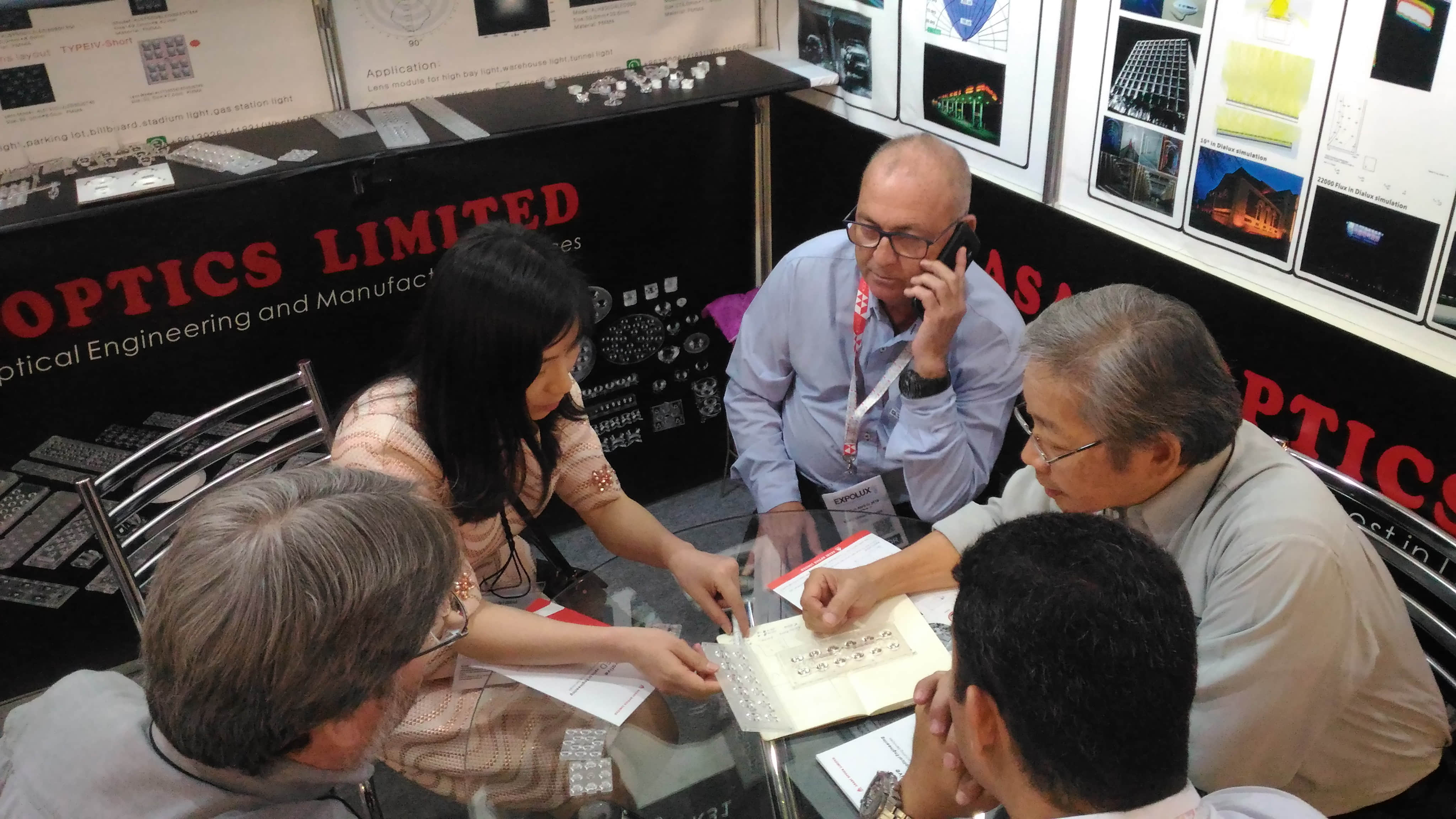at EXPOLUX Lighting Brazil