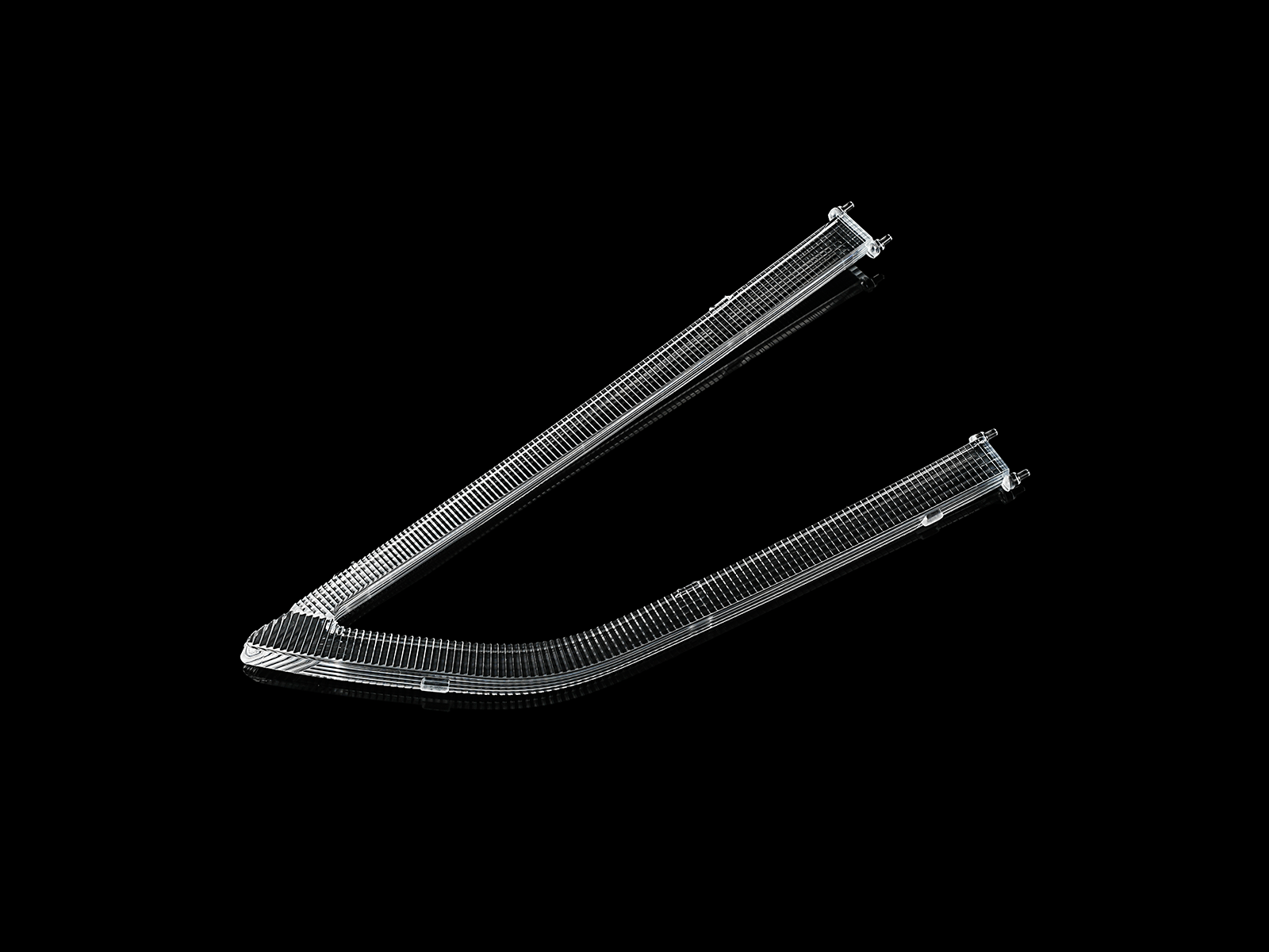 Automotive Warning Light Lens back