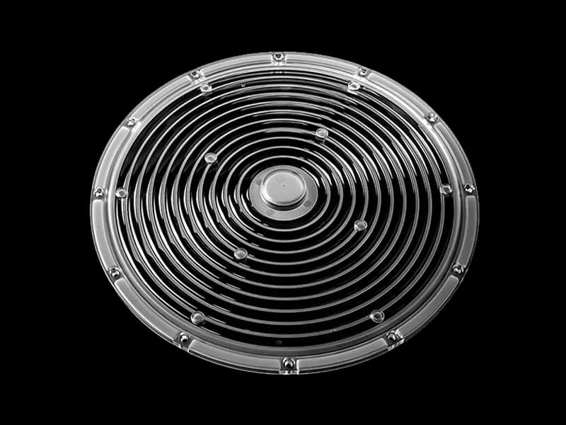 150W Dual Color Temperature UFO High Bay Light Lens 60°90°
