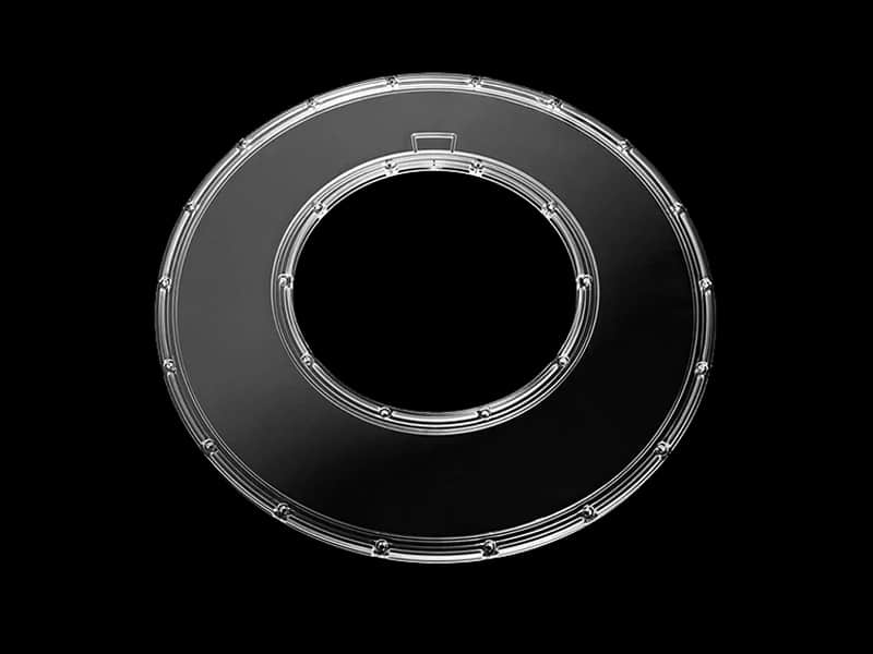 344mm LED UFO High Bay Light LENS 60°90°