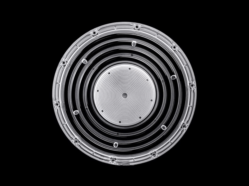 High Voltage UFO Industrial Light Lens For 3030LED 90°