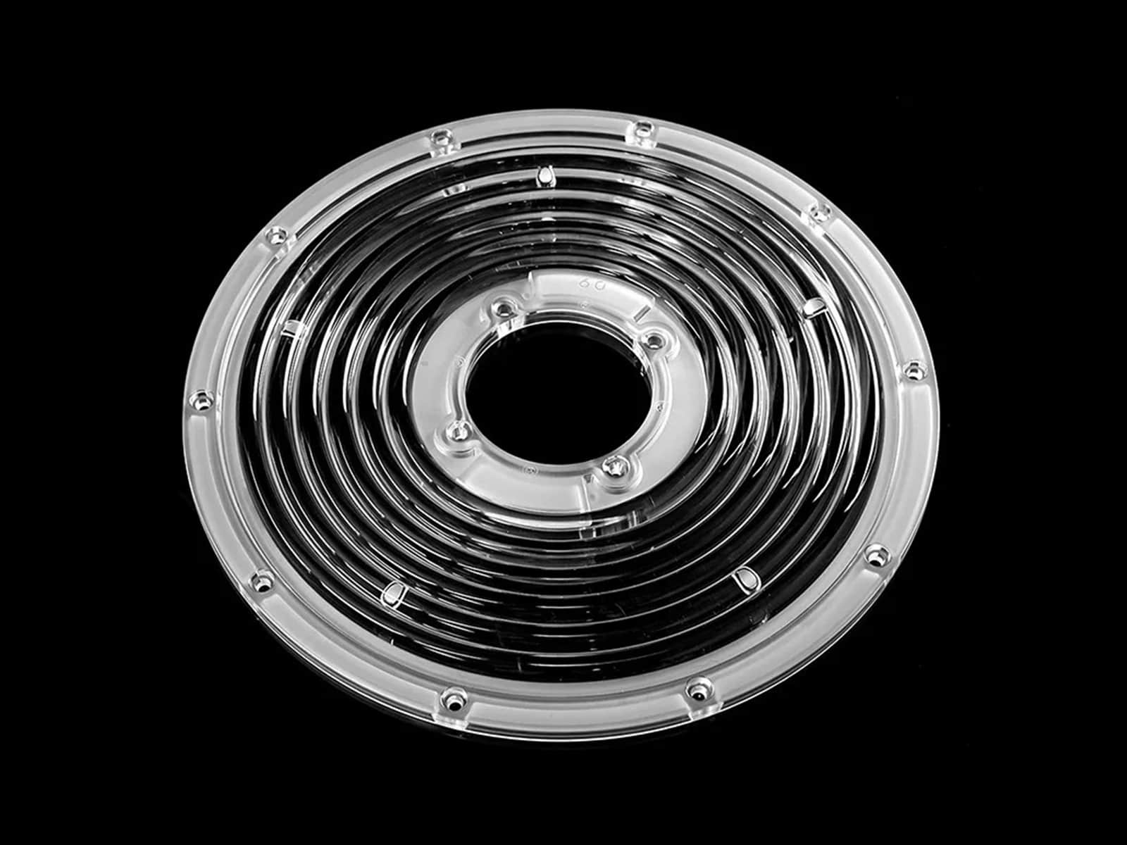 IP66 Waterproof Of 150W UFO Industrial Lighting Lens 3030 LED 60°