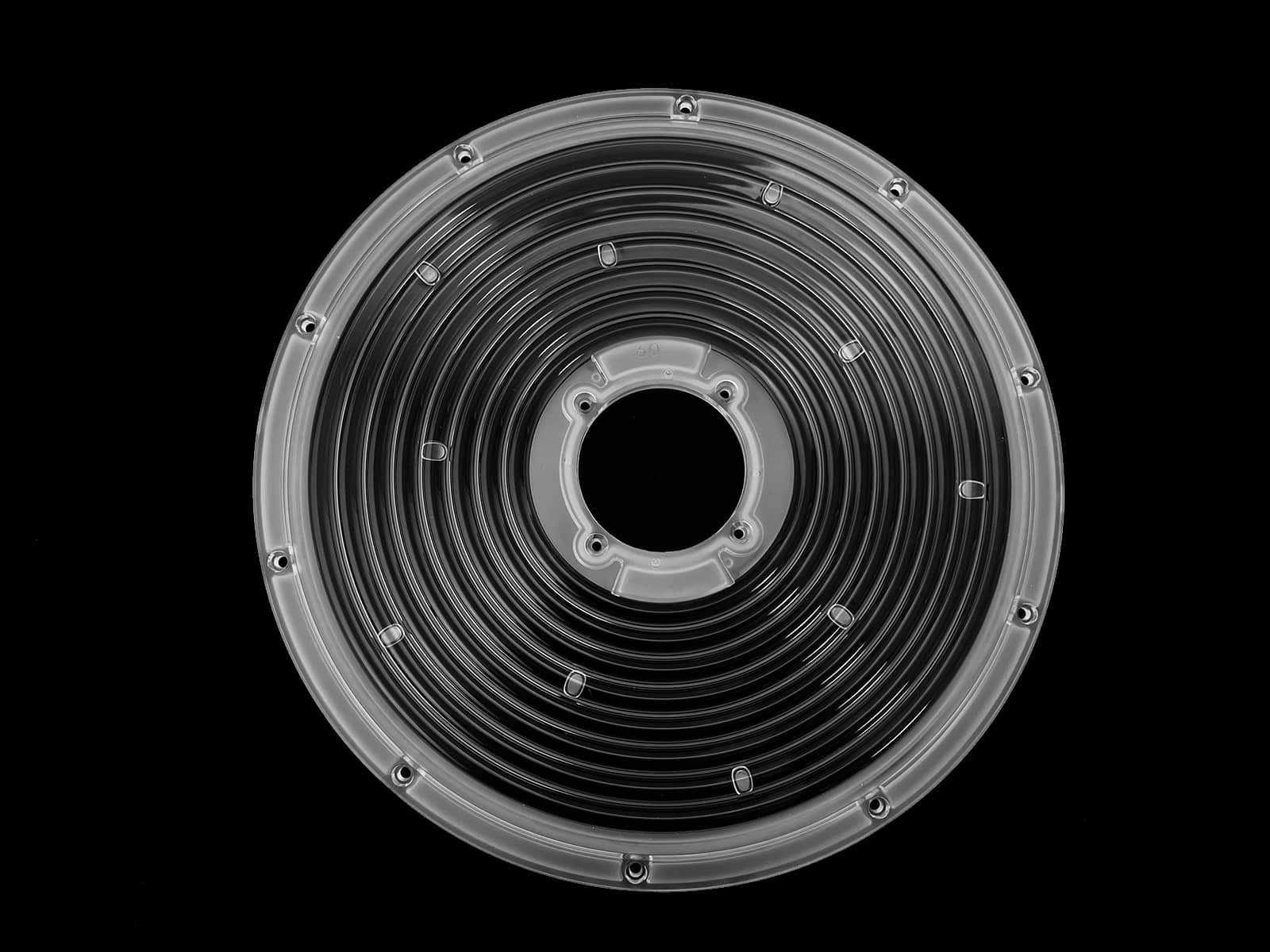 265mm 200W Industrial Light IP66 Waterproof Lens 3030LED 60°90°120°