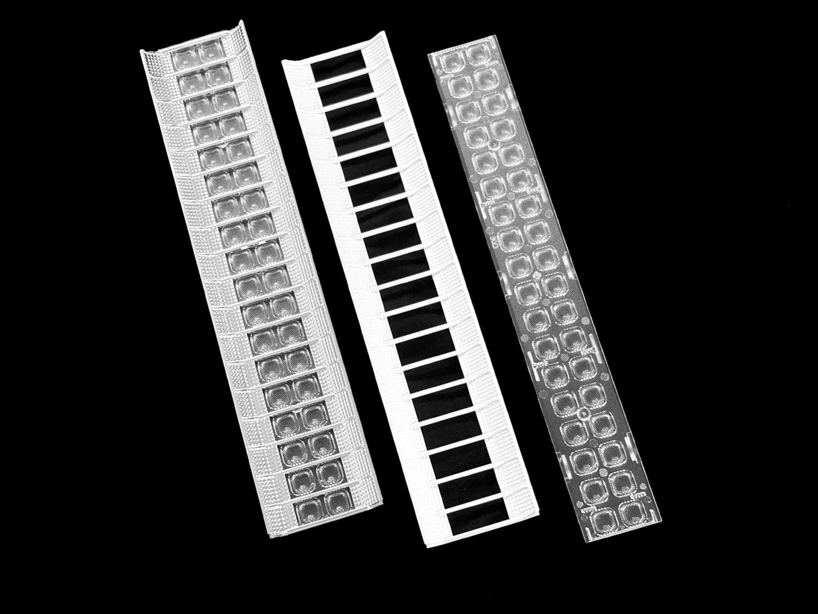 36LED Dual-row Line Light Strip with Clip Lens Series