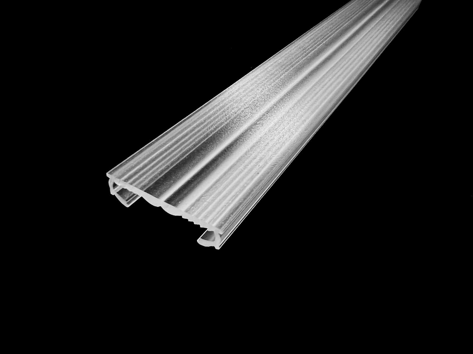40mm series double asymmetric 25° Extruded Lens for Linear Lighting