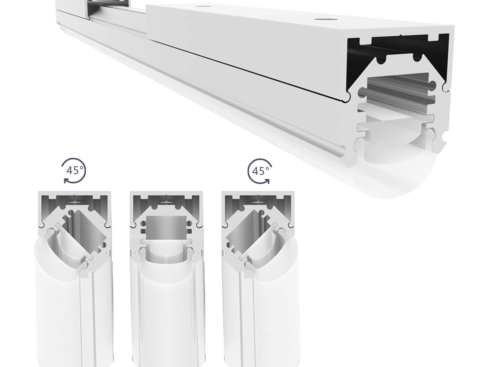 ASEL CMB Series Extrusion Linear Lens
