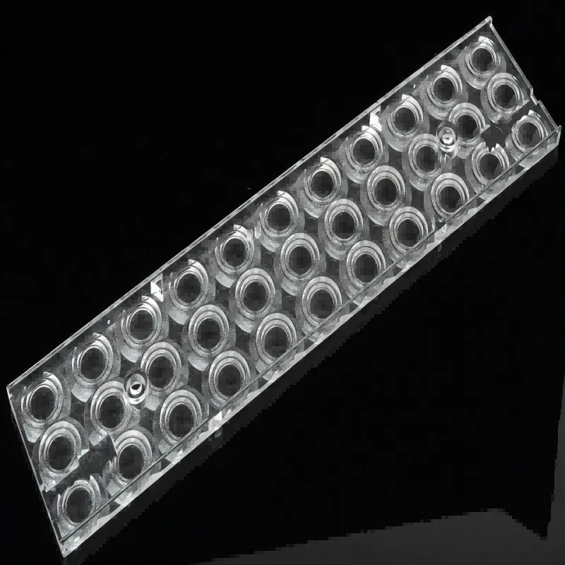 Linear Lighting Optics with Round Beams 1