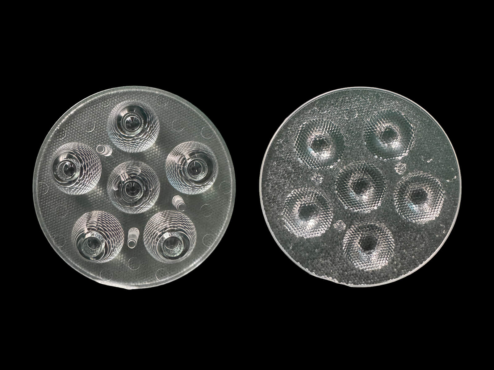 PAR lighting Track lighting 6 in 1 LED lens array