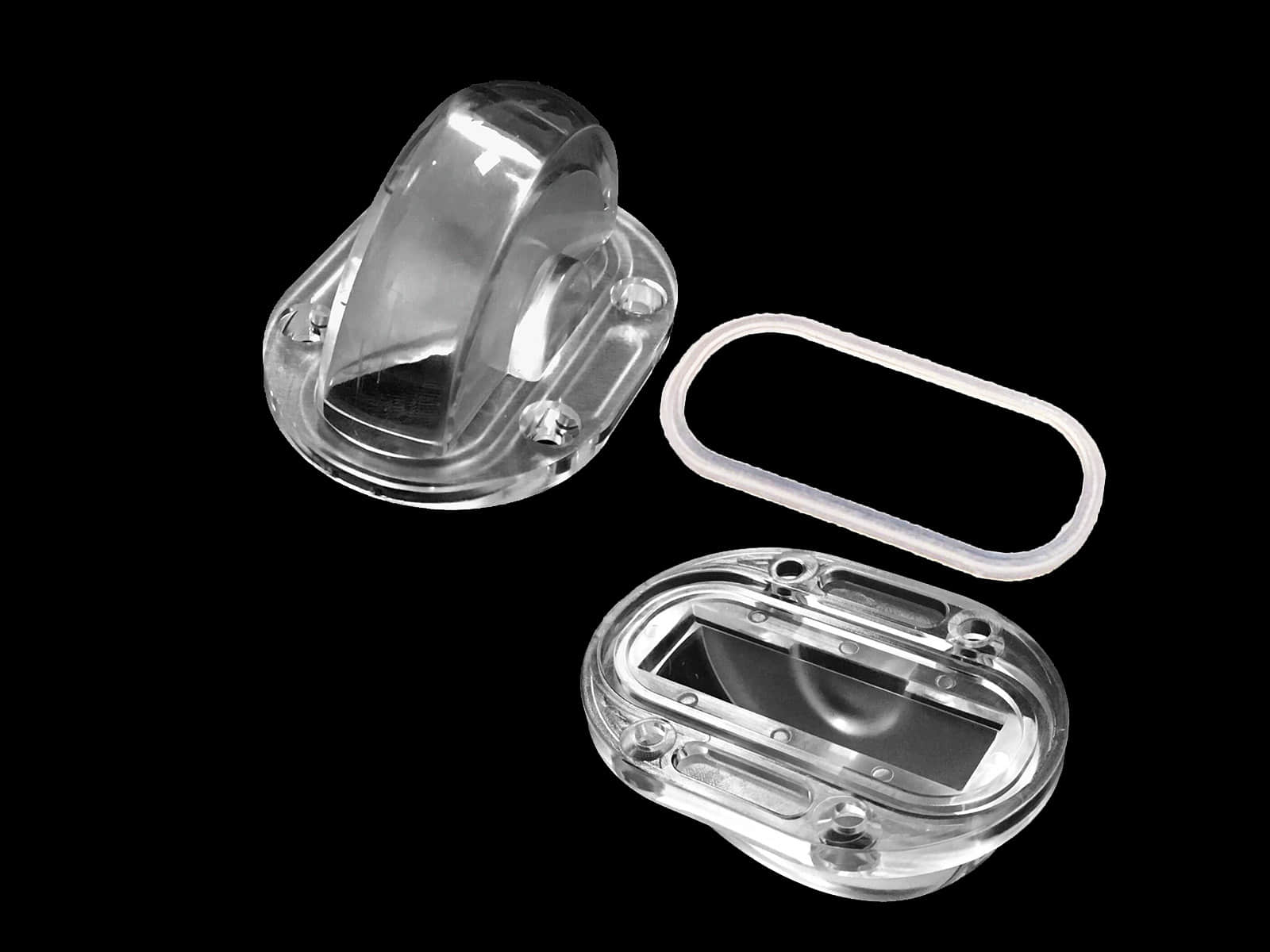 5x180° dual-angle windowsill light lens
