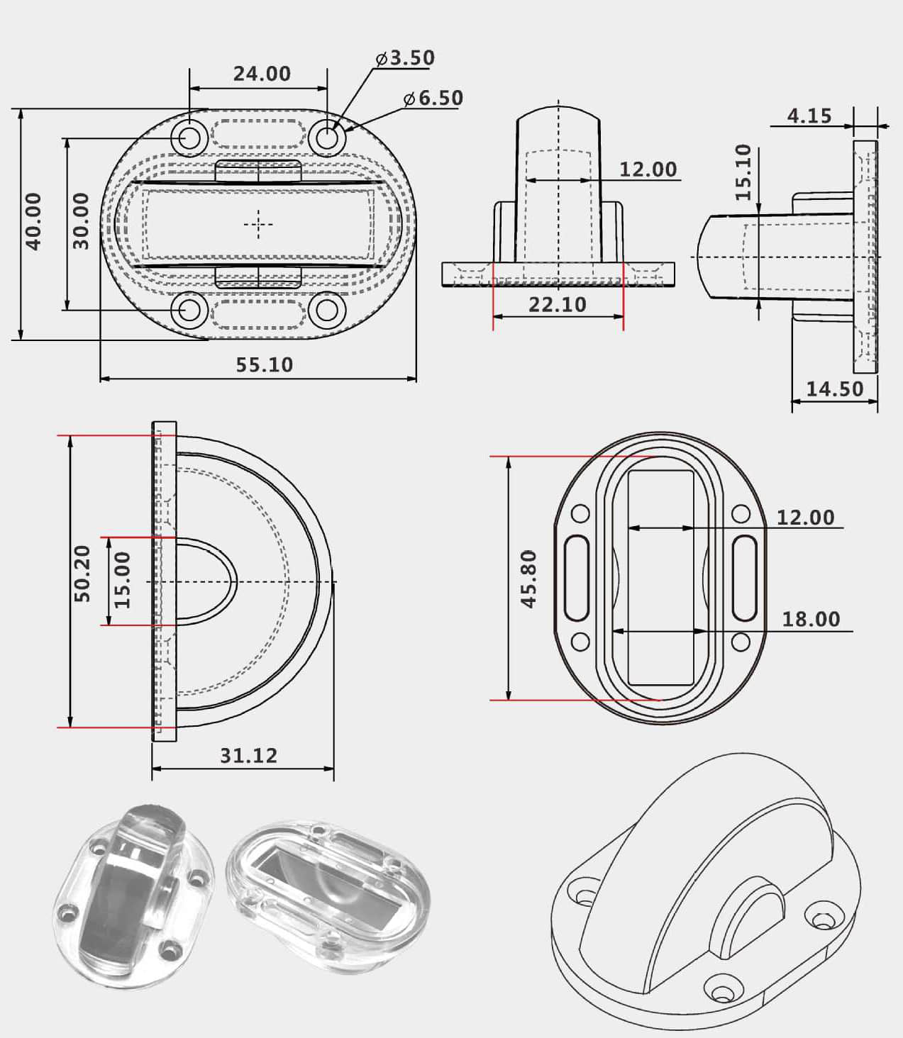 AML55D31H5180G 2D Drawing