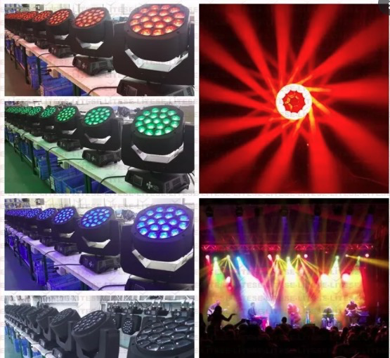 41mm RGBW COB  lens ultra narrow beam 8° up to 40° wide beam Application
