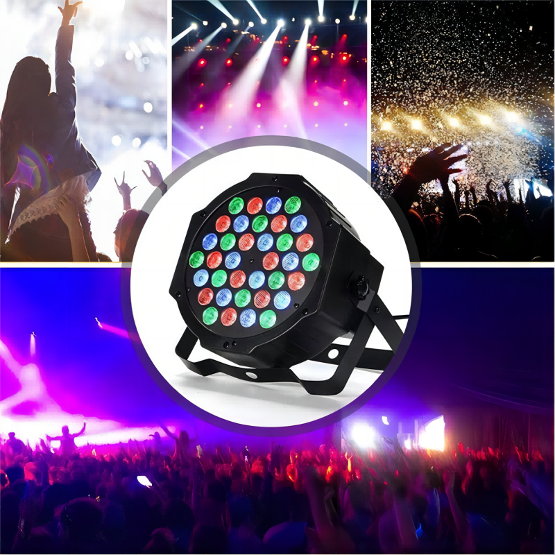 45mm PMMA Rgb Led Spotlight Lens 25 Degree Application