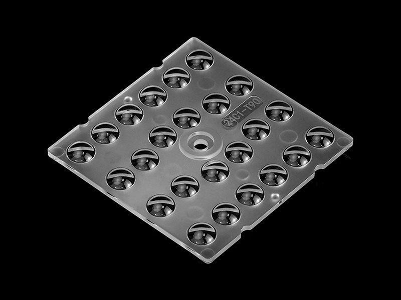 4x6 24LEDs Array Lens 90degree Exterior Lighting Optics