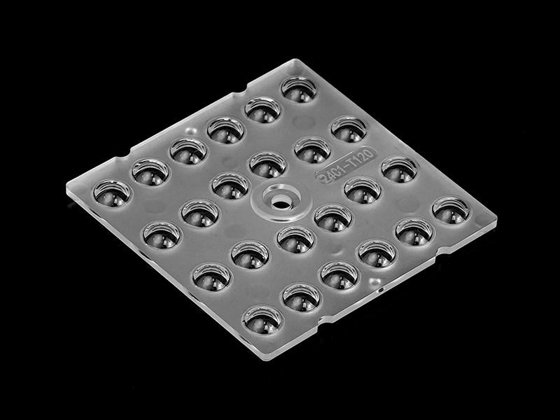 50mm 4x6 Array Lens 120degree Industrial Lighting Lens