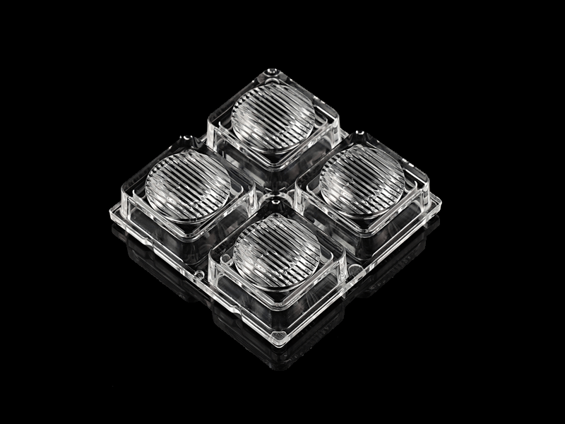2x2 High Bay Light Lens with oval beam 20x50°