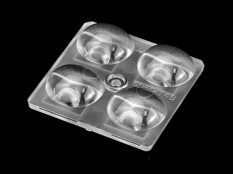 2x2 Lens TypeIV 5050LED High Power Parking Area Lens