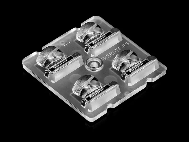 2x2 Narrown Forward Throw Beam Public Area Optics Lens