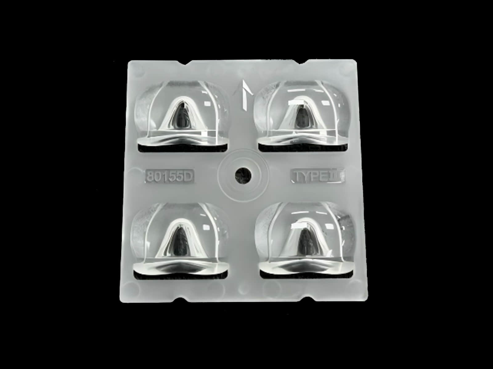 2x2 Street Light Lens with T3 80x155°