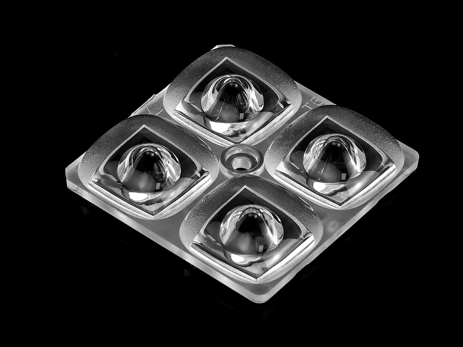 2x2 TypeV Wide Beam Parking Garage Light Lens