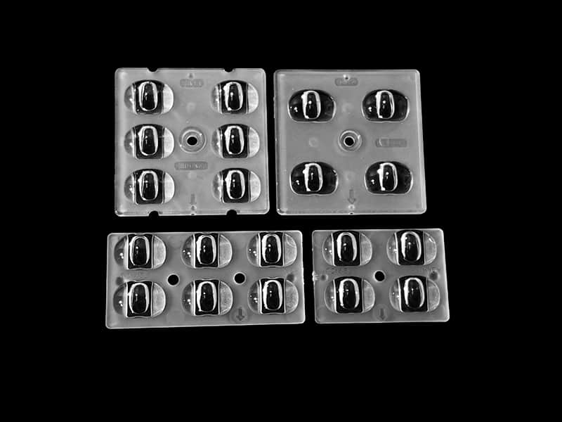 2x2 2x3 T2M cutoff led lens
