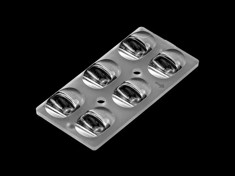 2x3 Lens Optimized 30x62mm Street Light T2M-cutoff