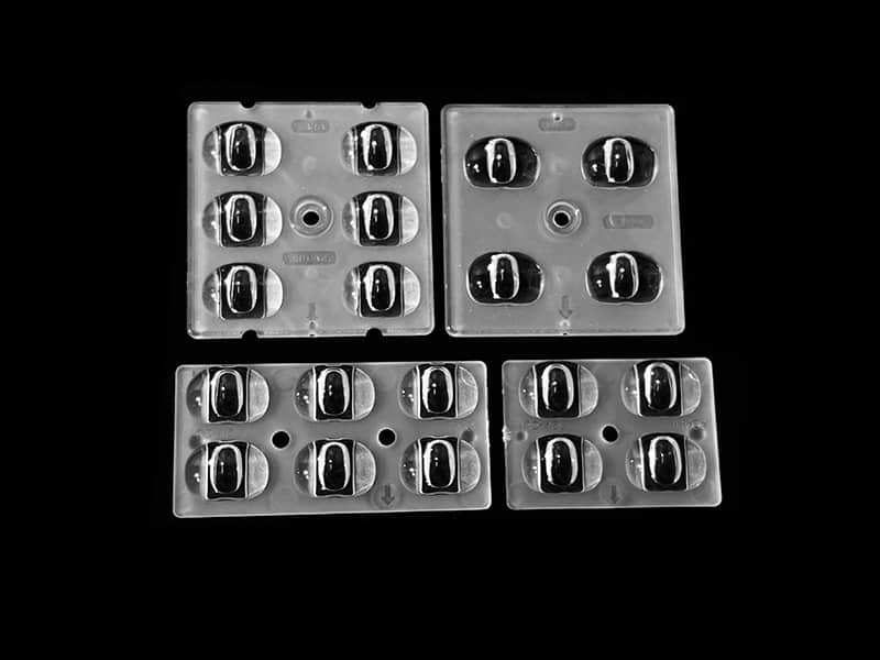 2x2 2x3 T2M cutoff led lens
