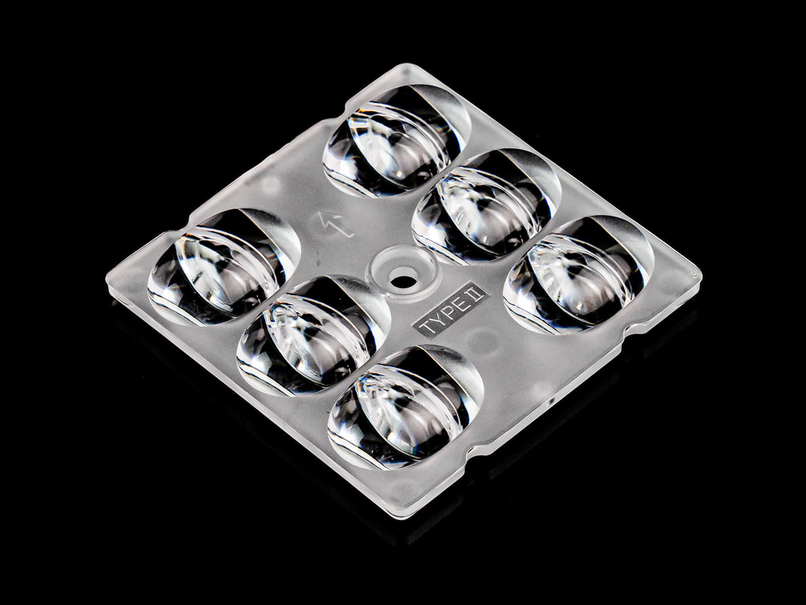 6LED 2x3 T2M-3S street light lens