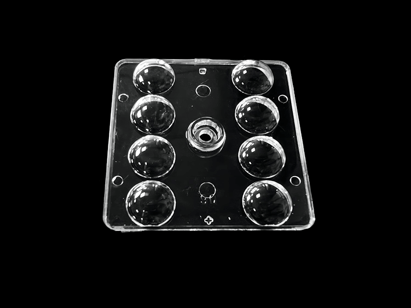 2x4 LED lens 90° for highbay lighting