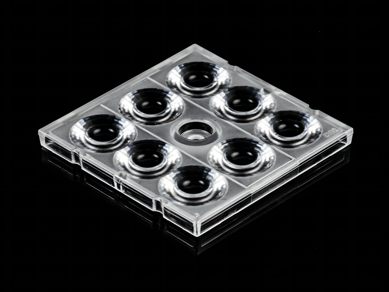 8LEDs Lens narrow beam 30°for High bay lighting