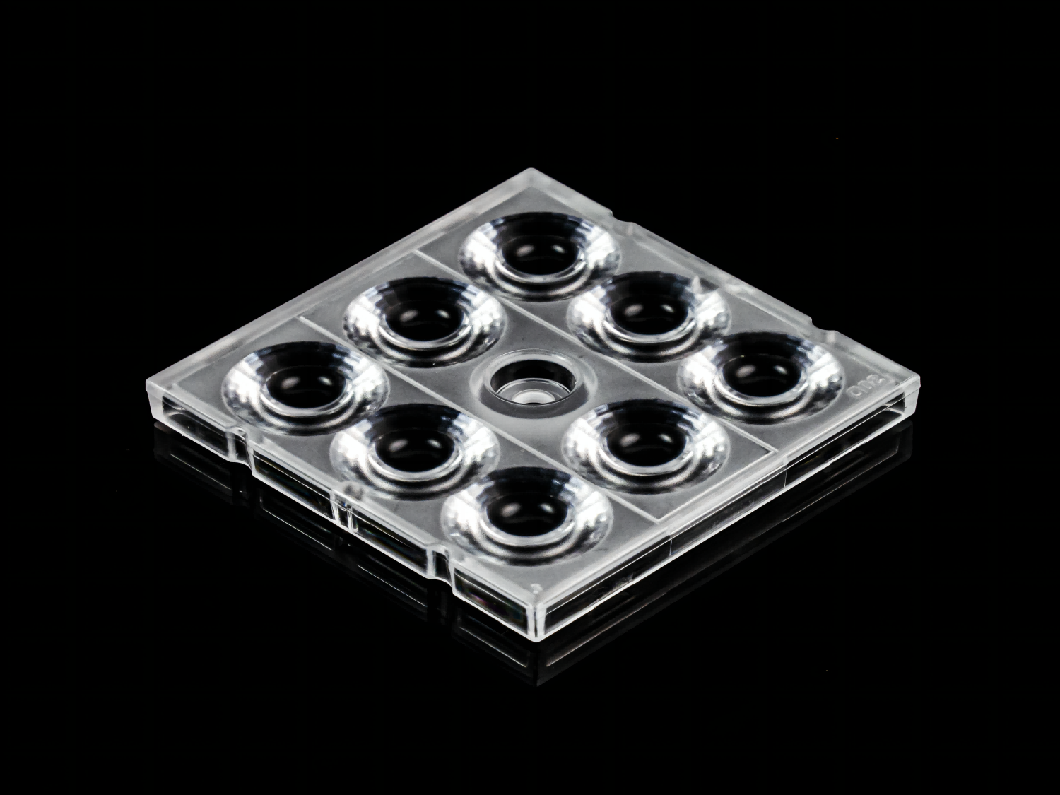 8LEDs Lens narrow beam 30°for High bay lighting